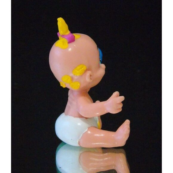 Disney Baby Herman Who Framed Roger Rabbit PVC Toy Vintage 1987 Miniature - Picture 3 of 5